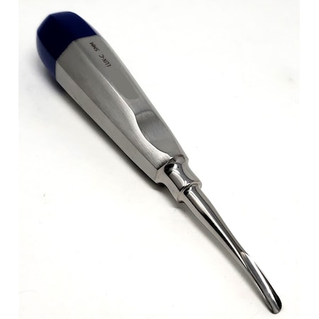 A2Z Scilab Dental Luxating Elevator Curved 5mm, Blue Handle A2Z-ZR828